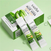 Лот 2 стіка!!! Нічна маска для обличчя з алое вера Sadoer aloe vera good night gel mask 4 мл