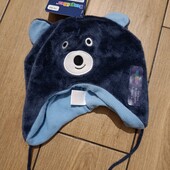 нова шапка для малюка р. 74/80 Lupilu на флісі