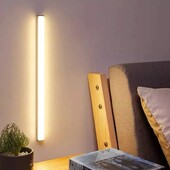 ✅ LED лампа 20 см USB акумулятором, датчиком руху