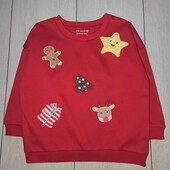 Світшот на флісі Primark, 2-3р / 98см