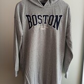 Платье худи трикотаж двунитка