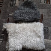 Набір шапка + 2 шарф у подарунок гарний стан