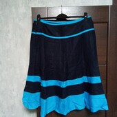 Розпродаж!!! Брендовая новая красивая юбка лён+вискоза р.14.