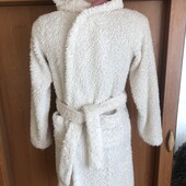 Дуже теплий халат, як шуба, мягусенький, 10-11 р 140-146 см. Fat Face. в ідеалі