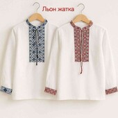 вишиванки льон