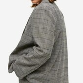 Блейзер оверсайз у клітинку