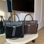 Шоколад чорна формат А4 сумка жіноча натуральна замша на кожен день натуральний замш