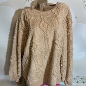 Теплая кофта меховушка размер 4хл