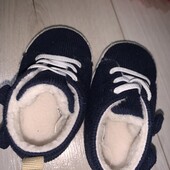 Утепленні пінетки на 12-24місяці.Устілка 11,5см.