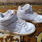 Хайтопы nike белые