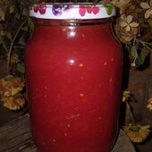 ❤️Домашній густий томатний сік із сіллю, 1 л❤️ В лоті 1 банка