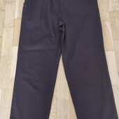 being casual коричневі бавовняні брюки п.л