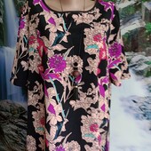 Стильная нарядная блуза-туника для пышненьких модниц.Новая!