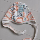 Шапочка чепчик на 0-1 міс