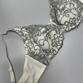 620. Бюстгальтер мереживний тонкий поролон 90D