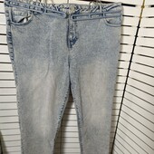 Uk24 світлі щільні джинси george straight