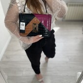 Сумка через плече karl lagerfeld paris simone lh5es6bi (модель 7340)