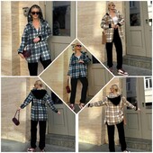 Костюм с клеткой! Штаны на флисе! Две рубашки на выбор!