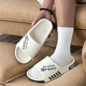 Тапочки для душа Шлёпанцы сланцы стелька 25,5 см. Колір білий