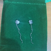 Посріблені сережки на вибір