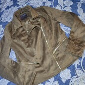 F&f, uk12 куртка косуха пілот штучна замша