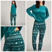 Hunkemoller! Велюрові домашні лосіни Xs розмір reflecting pond! Лот 14