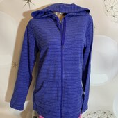 Флисовое худи на молнии размер Л, состояние отличное