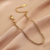 Браслет Stainless steel нержавіюча сталь позолота