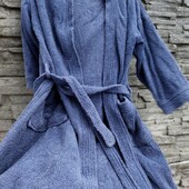 ❤️☀️❤️ Халат махровый сизого цвета. Унисекс. Ставка=купить Сразу ⚡❗