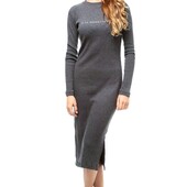 ❤️☀️❤️ Платье в рубчик. Идеальное состояние нового. Ставка=купить Сразу ⚡❗