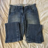 Жіночі вінтажні джинси синього кольору