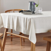 ♕ Якісна скатертина з льону від Tchibo(Німеччина) розмір 140*180см