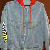Стильна джинсова куртка р.48-50