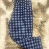 Чоловічі фланелеві штани для дому та сну з карманами XL