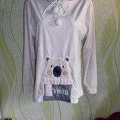 Гарна тепленька велюрова товстовка