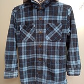 Рубашка флисовая на меховой подкладке.