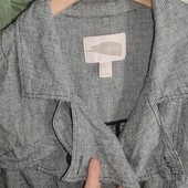 Forever21 , L шикарний тренч льон58%+котон 42%