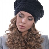 Красива тепла шапочка р 54-56