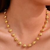 Намисто, кольє форма корона, медзолото