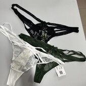 787. Стрінги мереживні 3 шт xl