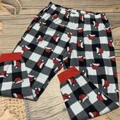 Флисовые пижамные штаны размер Л