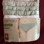 Лот 5 шт труси бріфи жіночі 3хл 56/58 наш 62/64