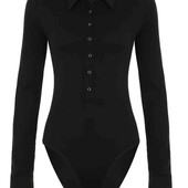 шикарне боді  чорного кольору- L