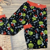 Плюшевые пижамные штаны на 12/13 лет