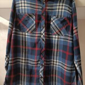 Фланелева бавовняна сорочка р.л