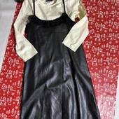 Туніка і сарафан із еко шкіри 11-12 років