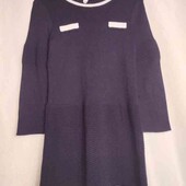 Тепла сукня фактурної в'язки,одягалися пару разів,134 см