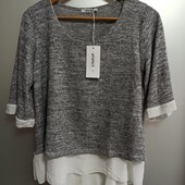 Кофта комбинированная,новая.