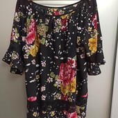 Блузка полиэстер+ вискоза.