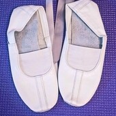 кожанные чешки 22см